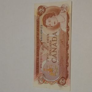 1974 Canadian $2 bill